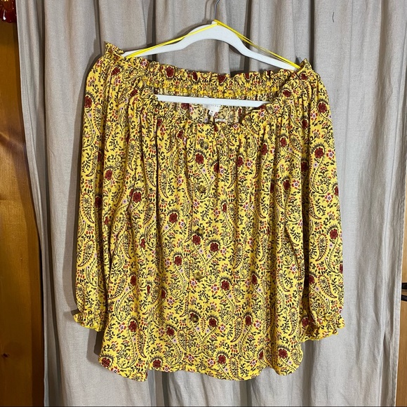 Mellóday Off-Shoulder Ruffled Top - Picture 7 of 12